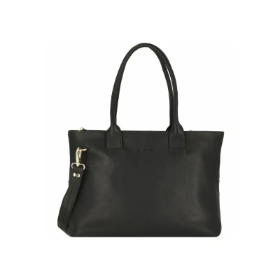 Afbeelding van Plevier Structure Antilla Handtas, Dames, Maat: One Size, Schwarz