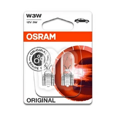 Afbeelding van Osram W3W Gloeilamp 12V W2.1x9.5d Original Line