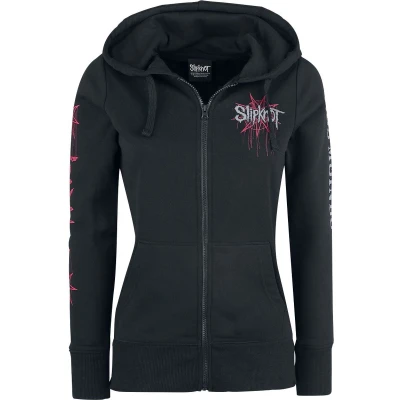 Afbeelding van Slipknot Iowa Star Vest met capuchon zwart L Katoen Band merch, Bands