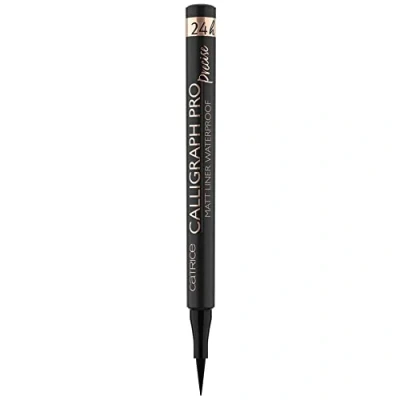 Afbeelding van Catrice Calligraph Pro Precise 24H Matt Liner Waterproof Is An Eyelid 010 Intense Black 1.2Ml