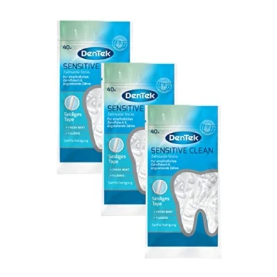 Afbeelding van Dentek Compleet schone flossticks, 3 x 40 sticks