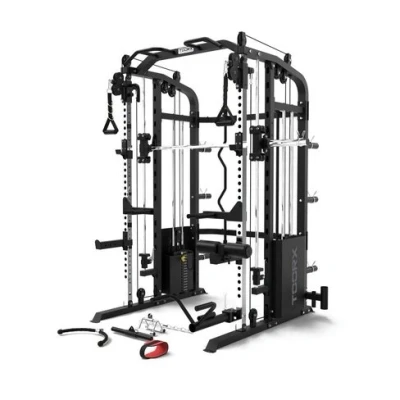 Afbeelding van Toorx Professional 3 in 1 Smith Machine Rack ASX 4000 Matzwart Staal