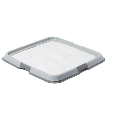 Afbeelding van Adori Trainingsmat Houder Hondenzindelijkstraining 60x60 cm Grijs