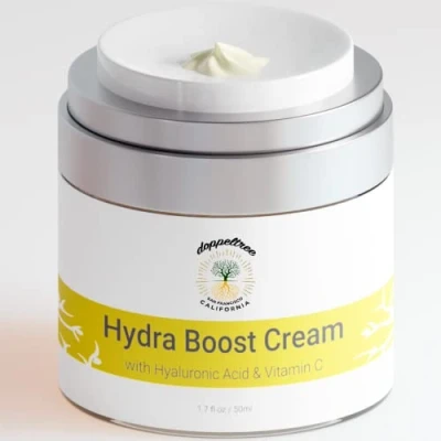 Afbeelding van Gezichts Creme gezichtscreme bio mannen y dames vrouwen vrouw, met hyaluronzuur, vitamine C, niacinamide en collageen, Face cream and moisturitizer by Doppeltree