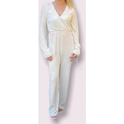 Afbeelding van Jumpsuit, plissé, one size