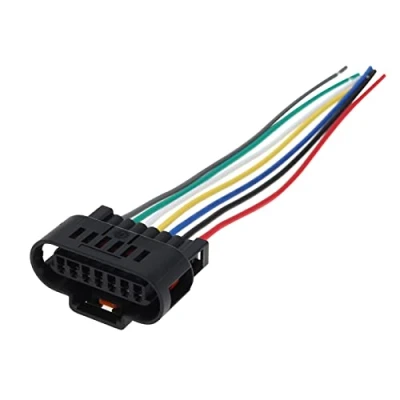 Afbeelding van ECSiNG Auto 7 Pin Bobine Connector Plug Kabelboom 1930 0958 PP10000888 Compatibel met Corsa Automotive Onderdelen 15cm