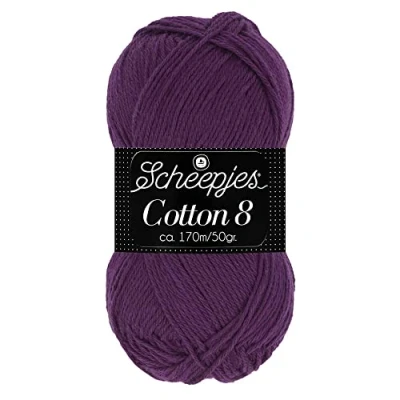 Afbeelding van Scheepjes Cotton 8 50g 721 Paars