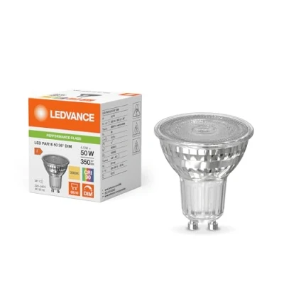 Afbeelding van Ledvance Gu10 Led Lamp Performance 36 4,5w 3000k Dimbaar LEDdirect.nl