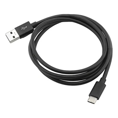 Afbeelding van Ansmann USB kabel 3.2 Gen1 (USB 3.0 / 3.1 Gen1) A stekker, C Stekker 1.20 m Zwart Aluminium TPE mantel, past op beide manieren
