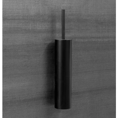 Afbeelding van Waterevolution Deep toiletborstelset wand mat zwart A241PR
