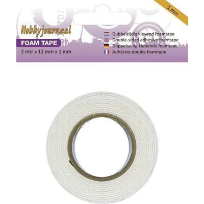Afbeelding van Hobbyjournaal Foam tape 1 mm