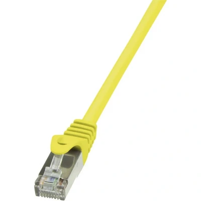 Afbeelding van LogiLink CP1087S RJ45 Netwerkkabel, patchkabel CAT 5e F/UTP 7.50 m Geel Snagless 1 stuk(s)