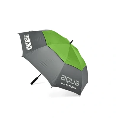 Afbeelding van Big Max Aqua UV Golf Paraplu Charcoal Lime