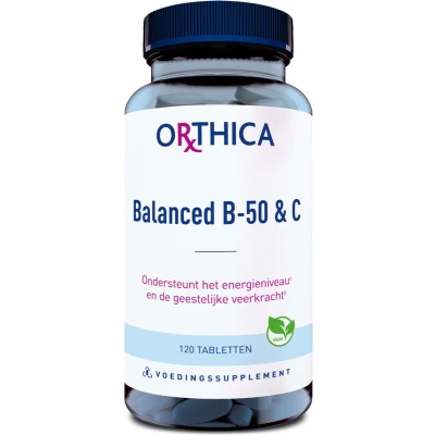 Afbeelding van Gratis Verzending: 2x Orthica Balanced B 50&amp;C 120 tabletten