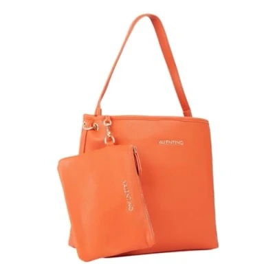 Afbeelding van VALENTINO schoudertas Brixton Hobo Bag Grigio Polvere oranje