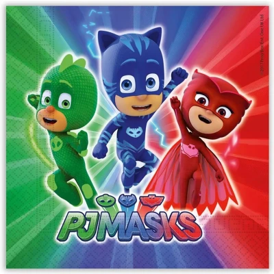 Afbeelding van Vegaoo 20 PJMasks servetten