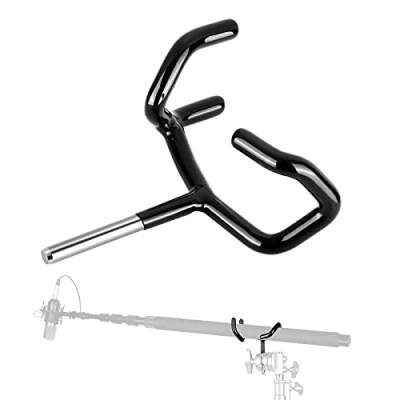 Afbeelding van NEEWER Metalen microfoonarmhouder voor C statieven en microfoonstandaard, zwart