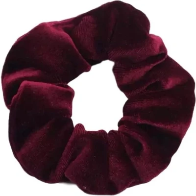 Afbeelding van Scrunchie Velvet Bordeauxrood