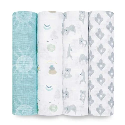 Afbeelding van Aden + Anais Hydrofiele doeken 4 stuks 120 x cm