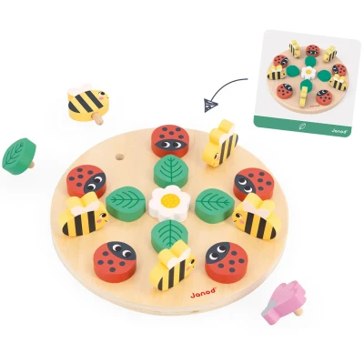 Afbeelding van Janod puzzelspel mandala de tuin