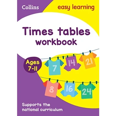Afbeelding van Collins Easy Learning Age 7 11 ― Times Tables Workbook Ages 11: New Edition: Ideal for Home