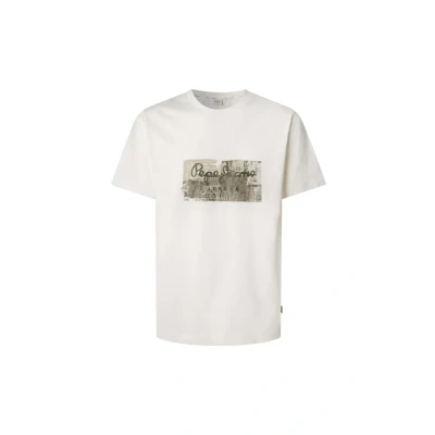 Afbeelding van Pepe Jeans Dalter Tshirt print, Heren, Maat: XXL, Off white