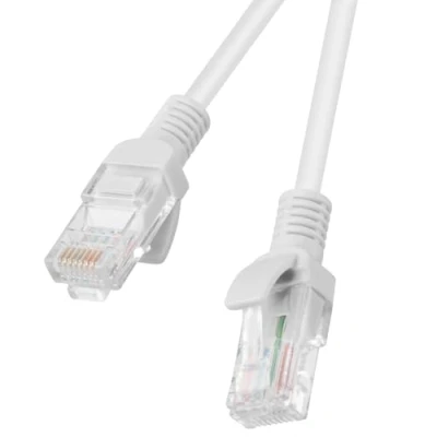 Afbeelding van Lanberg 1 m grijze Cat.6 UTP Ethernet netwerkkabel PCU6 10CC 0100 S