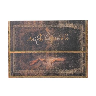 Afbeelding van Michelangelo, Handwriting (Embellished Manuscripts Collection) Document Folder (Wrap Closure)