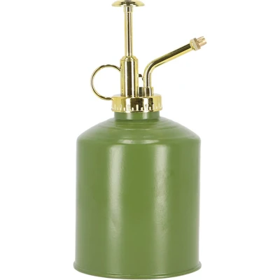 Afbeelding van Esschert Design plantenspuit/vernevelaar dennengroen/goud 19.5 cm Plantenspuiten