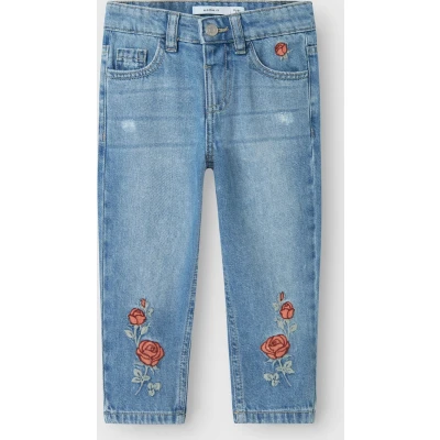 Afbeelding van NAME IT NMFBELLA MOM EMB Jeans 3285 BE NOOS Meisjes Maat 86