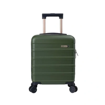 Afbeelding van Cabin Max Anode handbagage koffer lichtgewicht, harde schaal, 4 wielen, combinatieslot, Inca Groen, 45 x 36 20 cm