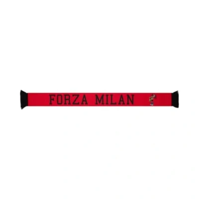 Afbeelding van AC Milan Officiële sjaal van acryl, officieel product Forza Milaan met teddy