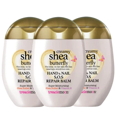 Afbeelding van 3x Treaclemoon Creamy Shea Butterfly Handcrème 75 ml