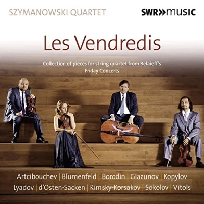 Afbeelding van Szymanowski Quartet Les Vendredis: Collection Of Pieces For String Quatet (CD)