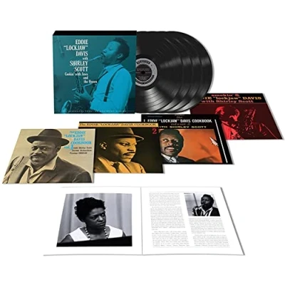 Afbeelding van Eddie Lockjaw Davis Cookin&#039; With Jaws and the Queen: Legendary Prestige Cookbook Albums (4 LPs)