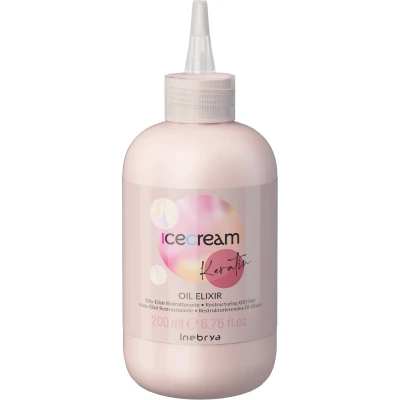 Afbeelding van Ice Cream Keratin Oil Elixir Rekonstrukční Olejové Sérum Na Bázi Keratinu 200ml