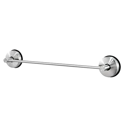 Afbeelding van JOMOLA Handdoekenrek 17 &quot;Zuig Handdoekhouder voor Badkamer Rvs Keukenhanddoek Rack Houder Opslag Hanger Geen Boren Handdoek Bar Geborsteld Afwerking