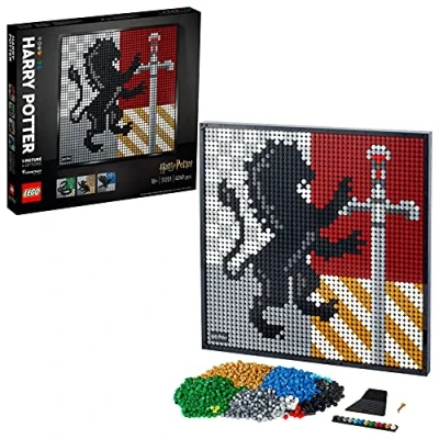 Afbeelding van LEGO ART Harry Potter Hogwarts Crests