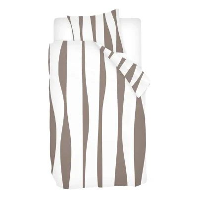 Afbeelding van Snoozing Flora Flanel Dekbedovertrek Eenpersoons 140x200/220 cm Multi kleur