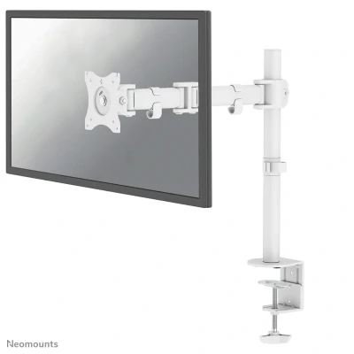 Afbeelding van NM D135WHITE is een bureausteun met 3 draaipunten voor flat screens t/m 30 inch (76 cm).