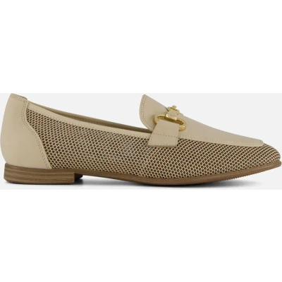 Afbeelding van Tamaris Instappers, Dames, Maat: 41, Ivory Textiel/ synthetisch