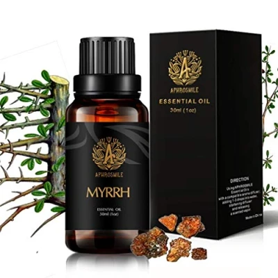 Afbeelding van mirre essentiele olie voor diffusers, 100% pure room spray, 30ml aromatherapie DIY badbommen, 1oz massage