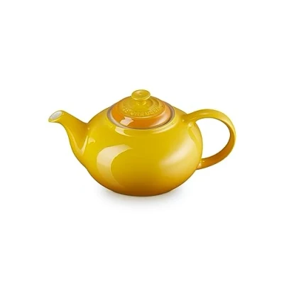 Afbeelding van Le Creuset Geëmailleerde klassieke theepot van aardewerk, 1,3 liter, voor 3 4 kopjes, Nectar, 70702136720000