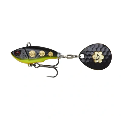 Afbeelding van Savage Gear Fat Tail Spin 5.5cm 9gr Sinking Black Magic Spinner