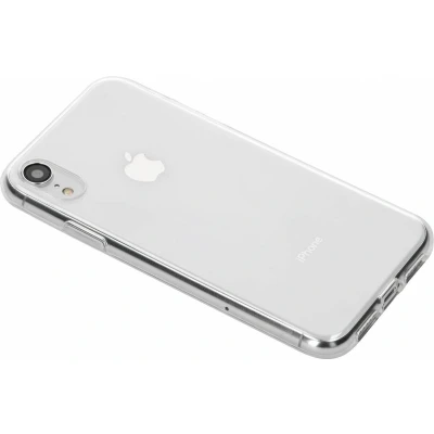 Afbeelding van Apple iPhone Xr Hoesje Siliconen en TPU (zacht) Softcase,Backcover Transparant Telefoonhoesje