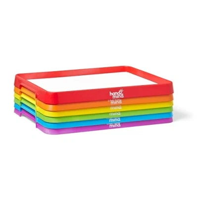 Afbeelding van hand2mind Magnetische Dry Erase Activity Trays (Set van 6)