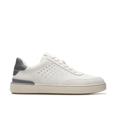 Afbeelding van Clarks Courtlite RUN Sneakers laag, Heren, Maat: 39.5, White Nubukleer