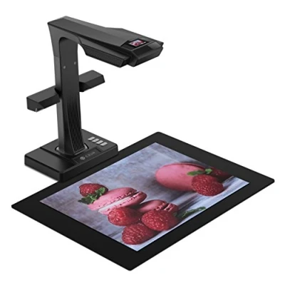 Afbeelding van CZUR ET16 Plus documentenscanner, professionele boekscanner voor max. A3 formaat, 16 megapixel camera, compatibel met macOS en Windows, OCR meer dan 180 talen
