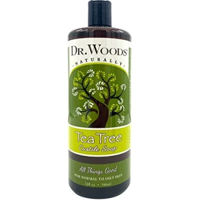 Afbeelding van Dr. Woods Tea Tree 946 ML Castile Soap