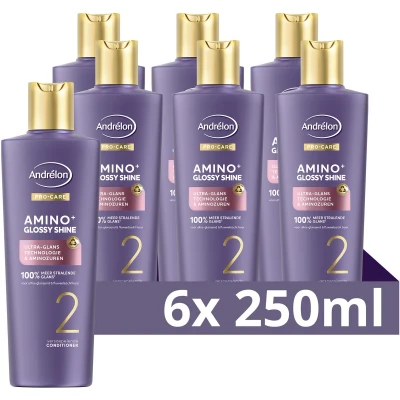 Afbeelding van Andrelon PRO CARE Amino+ Glossy Shine Conditioner 250ml
